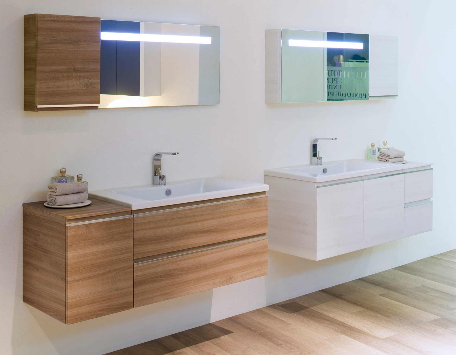 Модульная коллекция мебели для ванной Mistral от BLOB: новая модульность и новая отделка